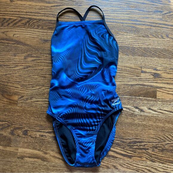 Speedo endurance once piece speed swimming swimsuit in size 30 - Picture 1 of 8